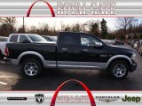 2013 Black Ram 1500 Laramie Quad Cab 4x4 #74433726