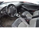 2000 Hyundai Tiburon Coupe Black Interior