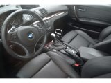 2010 BMW 1 Series 128i Convertible Black Interior