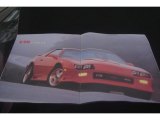 1991 Chevrolet Camaro Z28 Convertible Books/Manuals