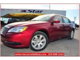 2013 Deep Cherry Red Crystal Pearl Chrysler 200 Touring Sedan #74434191