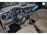 2013 Volkswagen Beetle Turbo Convertible Beige Interior