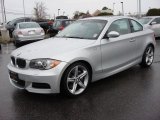 2008 BMW 1 Series 135i Coupe Front 3/4 View