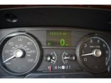 2008 Lincoln Town Car Signature Limited Gauges