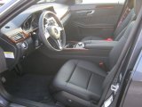 2013 Mercedes-Benz E 350 BlueTEC Sedan Black Interior