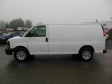 2013 Summit White Chevrolet Express 1500 Cargo Van #74490223