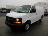 2013 Chevrolet Express 3500 Cargo Van Front 3/4 View