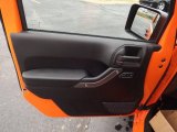 2013 Jeep Wrangler Unlimited Sport 4x4 Right Hand Drive Door Panel