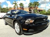 2010 Black Ford Mustang V6 Coupe #74489616