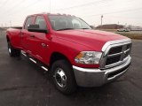 Flame Red Dodge Ram 3500 HD in 2012
