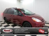 2009 Salsa Red Pearl Toyota Sienna LE #74489973