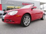 Paprika Red Metallic Volkswagen Eos in 2008