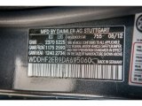 2013 E Color Code for Steel Grey Metallic - Color Code: 755