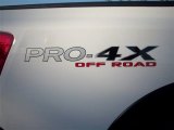 2012 Nissan Titan Pro-4X King Cab 4x4 Marks and Logos