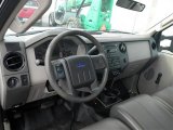 2009 Ford F350 Super Duty XL Crew Cab 4x4 Dually Medium Stone Interior