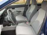 2011 Hyundai Accent GLS 4 Door Front Seat
