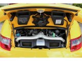 2009 Porsche 911 Turbo Cabriolet 3.6 Liter Twin-Turbocharged DOHC 24V VarioCam Flat 6 Cylinder Engine