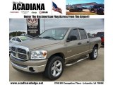 2008 Light Khaki Metallic Dodge Ram 1500 Big Horn Edition Quad Cab #74543815