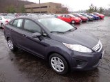 2013 Violet Gray Ford Fiesta SE Sedan #74543794