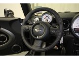 2013 Mini Cooper S Convertible Highgate Package Steering Wheel