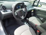 2013 Chevrolet Spark LT Light Titanium/Silver Interior