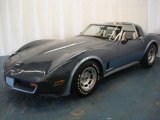 1980 Dark Blue Chevrolet Corvette Coupe #7440534