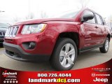 2013 Deep Cherry Red Crystal Pearl Jeep Compass Latitude #74572589