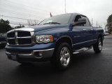 2004 Atlantic Blue Pearl Dodge Ram 1500 SLT Quad Cab 4x4 #74573047