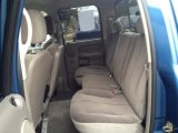 2004 Dodge Ram 1500 SLT Quad Cab 4x4 Rear Seat