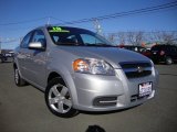 2010 Cosmic Silver Chevrolet Aveo LT Sedan #74572855