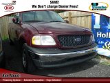 1999 Dark Toreador Red Metallic Ford F150 XLT Extended Cab #74572938