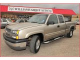 2003 Light Pewter Metallic Chevrolet Silverado 2500HD LS Extended Cab 4x4 #7441099