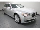 2010 Titanium Silver Metallic BMW 7 Series 750Li Sedan #74572835