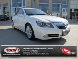 Alberta White Pearl Acura RL in 2011