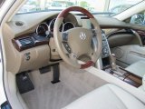 2011 Acura RL SH-AWD Advance Taupe Leather Interior