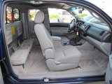 2007 Toyota Tacoma V6 Access Cab 4x4 Graphite Gray Interior