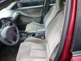 2002 Oldsmobile Alero GL Sedan Front Seat