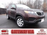 2011 Dark Cherry Kia Sorento LX AWD #74572997