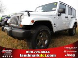 2013 Bright White Jeep Wrangler Unlimited Oscar Mike Freedom Edition 4x4 #74624507