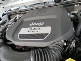 2013 Jeep Wrangler Unlimited Oscar Mike Freedom Edition 4x4 3.6 Liter DOHC 24-Valve VVT Pentastar V6 Engine
