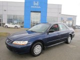 2002 Eternal Blue Pearl Honda Accord VP Sedan #74624915