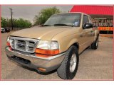 1999 Harvest Gold Metallic Ford Ranger XLT Extended Cab 4x4 #7441101