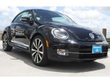 2012 Deep Black Pearl Metallic Volkswagen Beetle Turbo #74625144