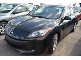 2013 Black Mica Mazda MAZDA3 i Sport 4 Door #74625014