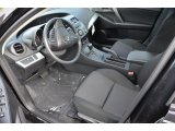 2013 Mazda MAZDA3 i Sport 4 Door Black Interior