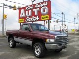 2001 Dark Garnet Red Pearl Dodge Ram 1500 SLT Regular Cab 4x4 #7433974