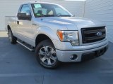 2013 Ingot Silver Metallic Ford F150 STX Regular Cab #74624614