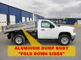 2013 Summit White GMC Sierra 3500HD Regular Cab 4x4 Dump Truck #74625115