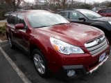 2013 Venetian Red Pearl Subaru Outback 2.5i Premium #74624953