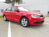 2013 Tornado Red Volkswagen Jetta TDI Sedan #74625091